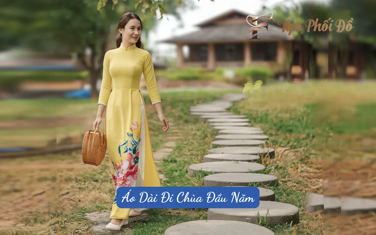 Áo Dài Đi Chùa Đầu Năm: Nét Đẹp Truyền Thống & Thanh Tao